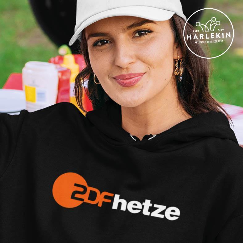 ADBUSTING & GUERILLA HOODIE MÄDELS • ZDF HETZE-HARLEKINSHOP