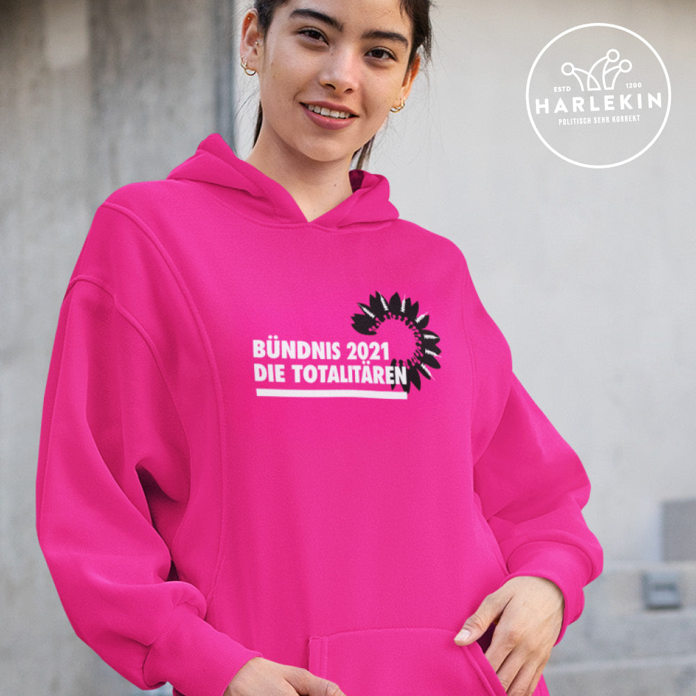 ADBUSTING & GUERILLA HOODIEKLEID MÄDELS • BÜNDNIS 90: DIE TOTALITÄREN-HARLEKINSHOP