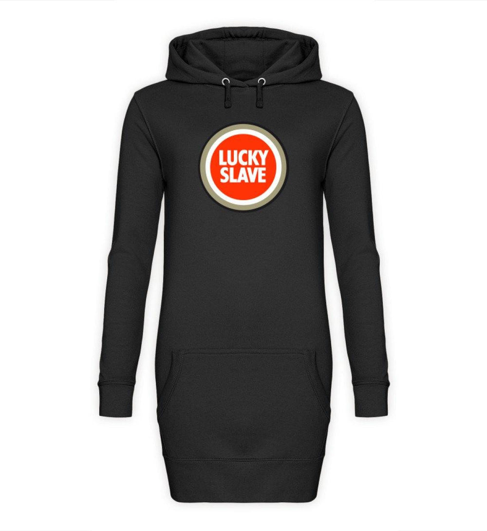ADBUSTING & GUERILLA HOODIEKLEID MÄDELS • LUCKY SLAVE-HARLEKINSHOP