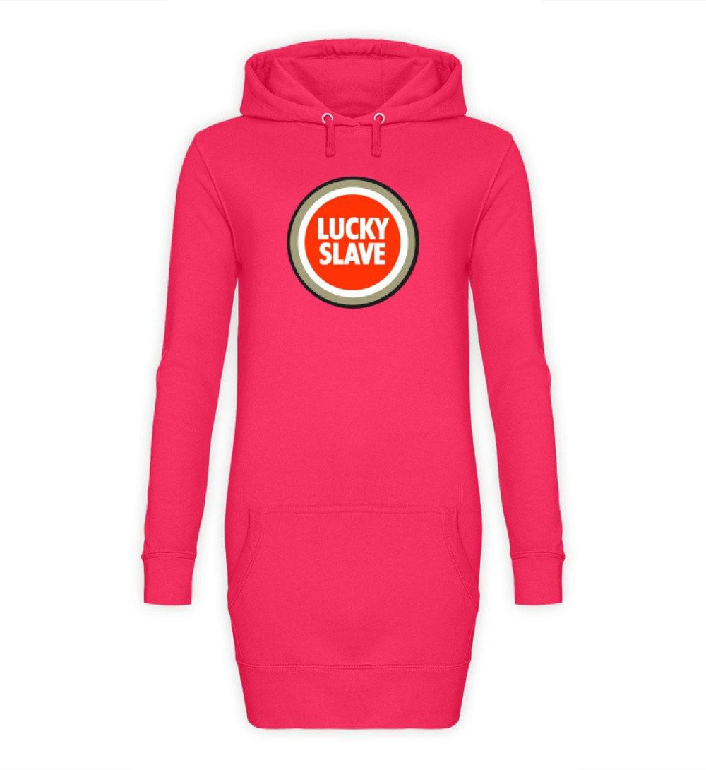 ADBUSTING & GUERILLA HOODIEKLEID MÄDELS • LUCKY SLAVE-HARLEKINSHOP