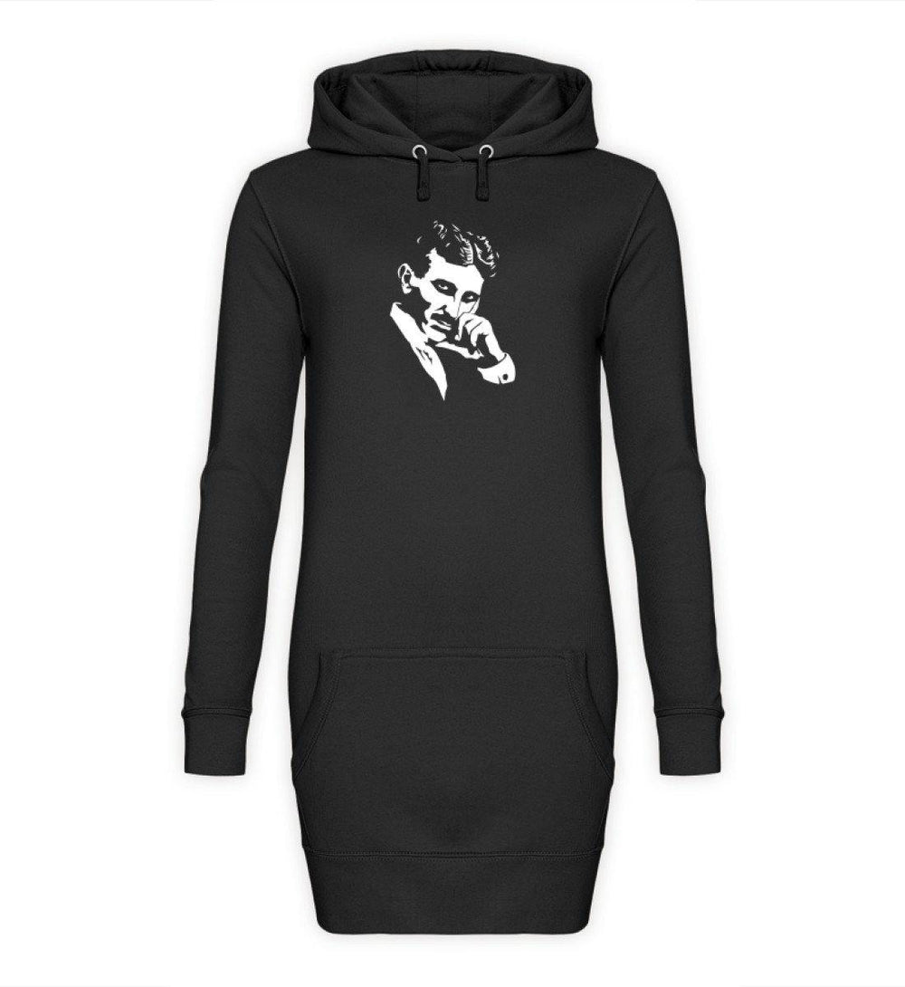 ADBUSTING & GUERILLA HOODIEKLEID MÄDELS • TESLA PORTRAIT-HARLEKINSHOP