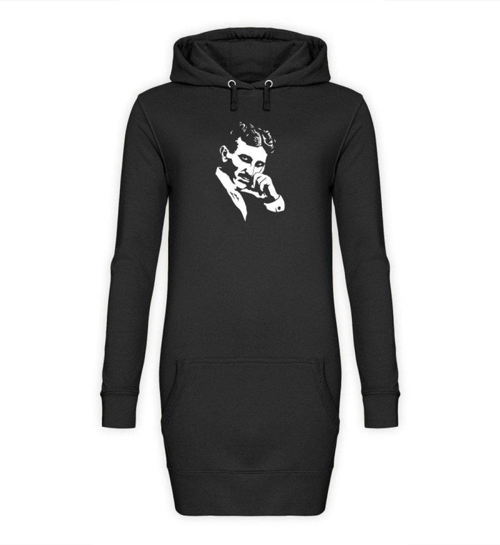 ADBUSTING & GUERILLA HOODIEKLEID MÄDELS • TESLA PORTRAIT-HARLEKINSHOP