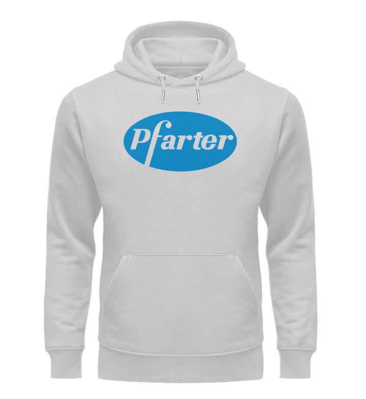 ADBUSTING & GUERILLA ORGANIC HOODIE MÄDELS • PFIZER PFARTER-HARLEKINSHOP