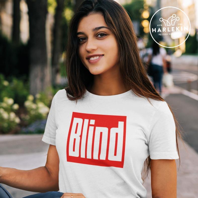 ADBUSTING & GUERILLA ORGANIC SHIRT MÄDELS • BILD / BLIND-HARLEKINSHOP