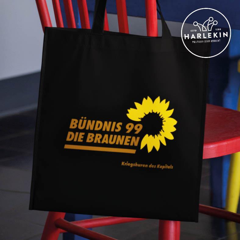 ADBUSTING & GUERILLA STOFFTASCHE • DIE BRAUNEN KRIEGSHUREN-HARLEKINSHOP