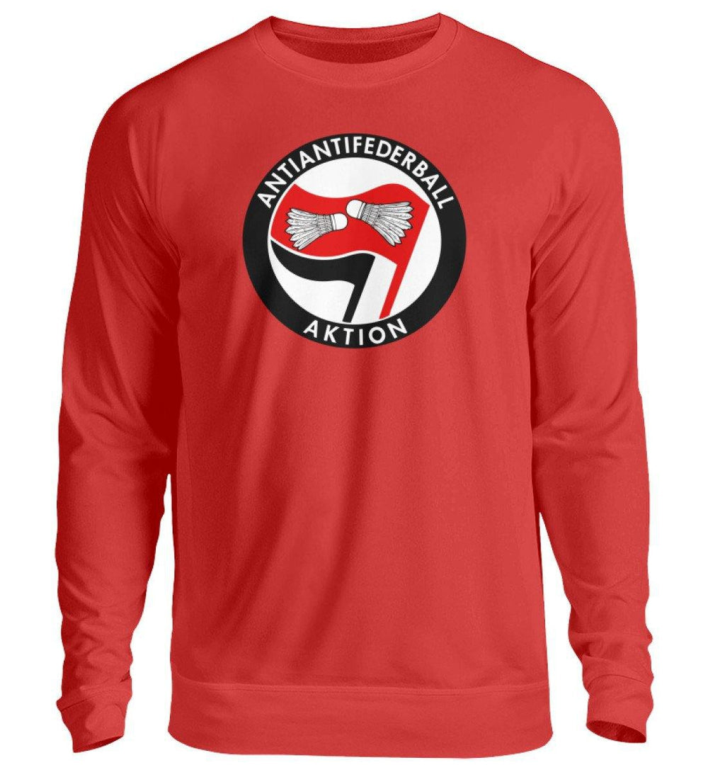ADBUSTING & GUERILLA SWEATER MÄDELS • ANTIANTIFEDERBALL-AKTION-HARLEKINSHOP