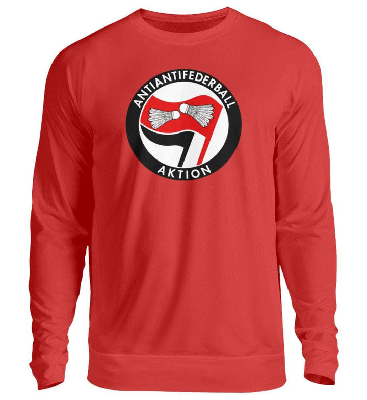 ADBUSTING & GUERILLA SWEATER MÄDELS • ANTIANTIFEDERBALL-AKTION-HARLEKINSHOP