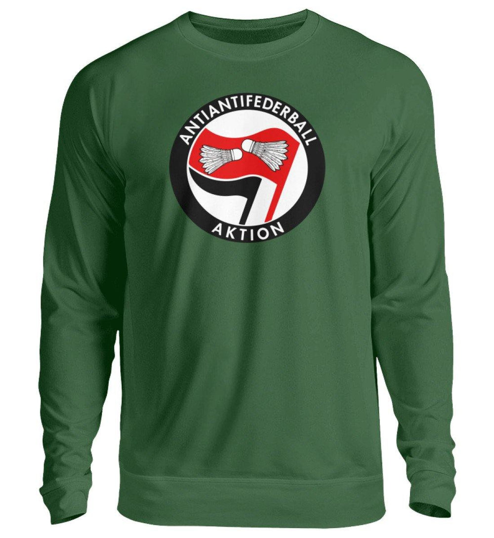 ADBUSTING & GUERILLA SWEATER MÄDELS • ANTIANTIFEDERBALL-AKTION-HARLEKINSHOP