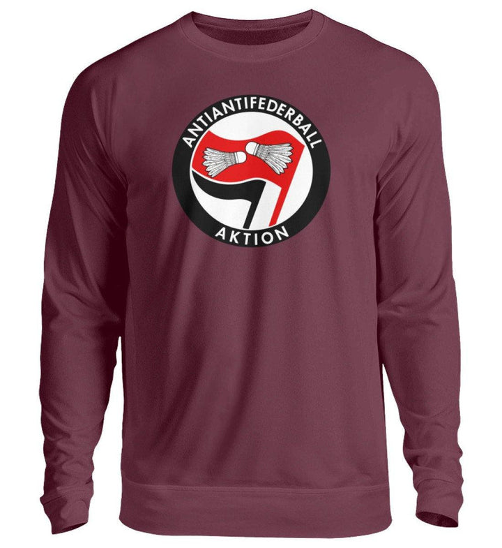 ADBUSTING & GUERILLA SWEATER MÄDELS • ANTIANTIFEDERBALL-AKTION-HARLEKINSHOP