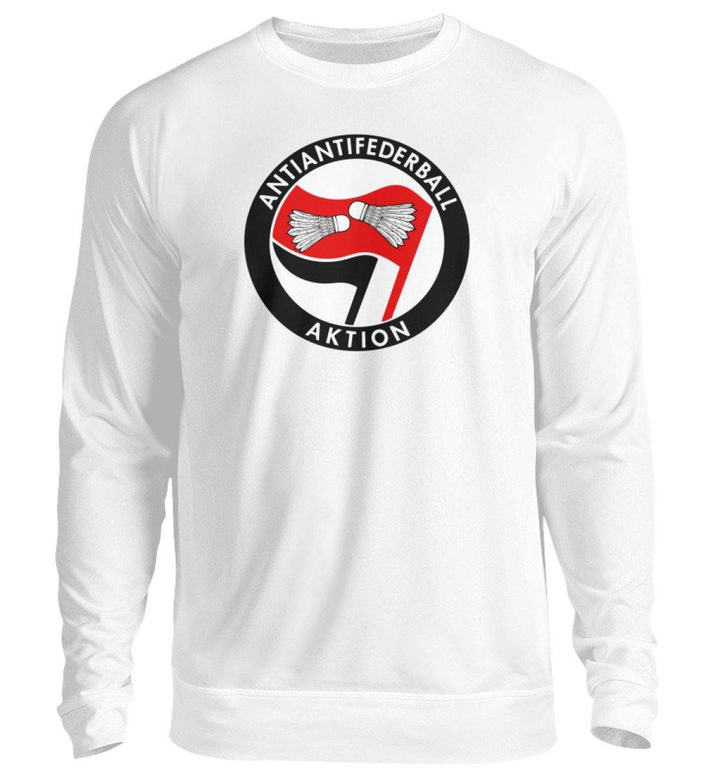 ADBUSTING & GUERILLA SWEATER MÄDELS • ANTIANTIFEDERBALL-AKTION-HARLEKINSHOP