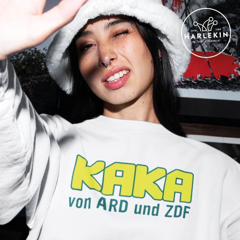 ADBUSTING & GUERILLA SWEATER MÄDELS • KINDER KAKA-HARLEKINSHOP