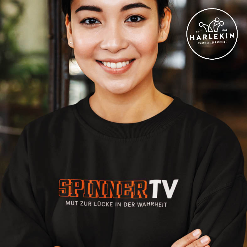 ADBUSTING & GUERILLA SWEATER MÄDELS • SPINNER TV - DUNKEL-HARLEKINSHOP