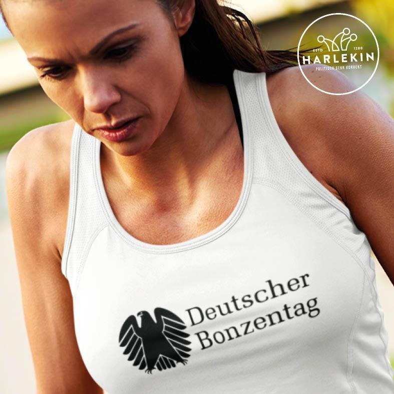 ADBUSTING & GUERILLA TANK TOP MÄDELS • DEUTSCHER BONZENTAG - HELL-HARLEKINSHOP
