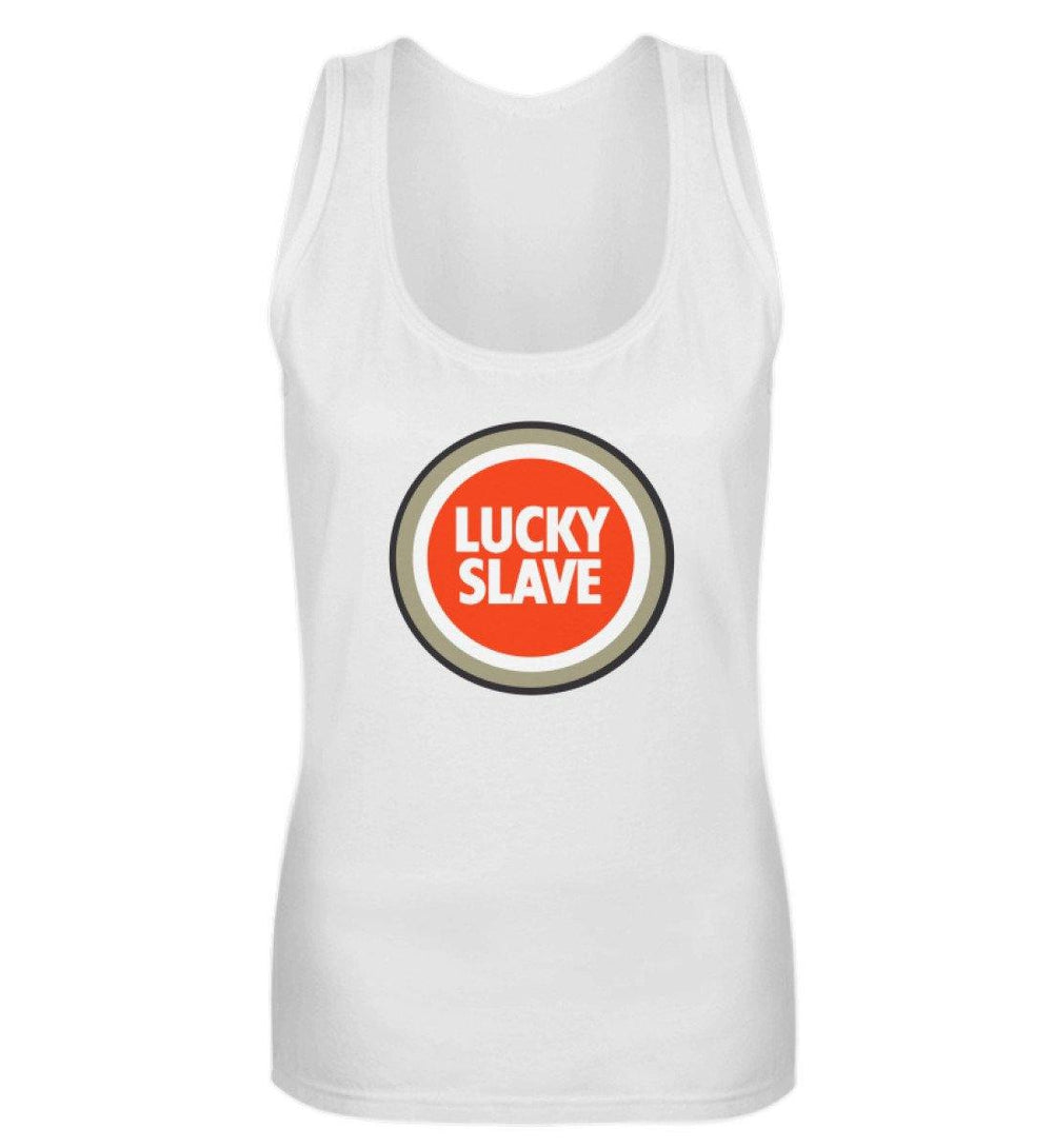 ADBUSTING & GUERILLA TANK TOP MÄDELS • LUCKY SLAVE-HARLEKINSHOP