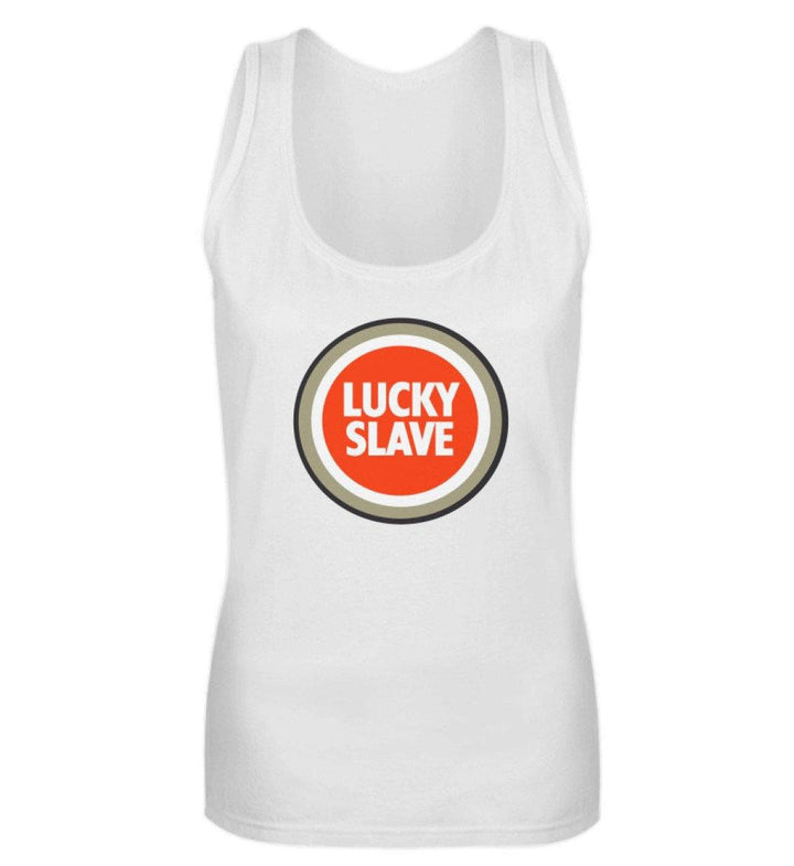 ADBUSTING & GUERILLA TANK TOP MÄDELS • LUCKY SLAVE-HARLEKINSHOP