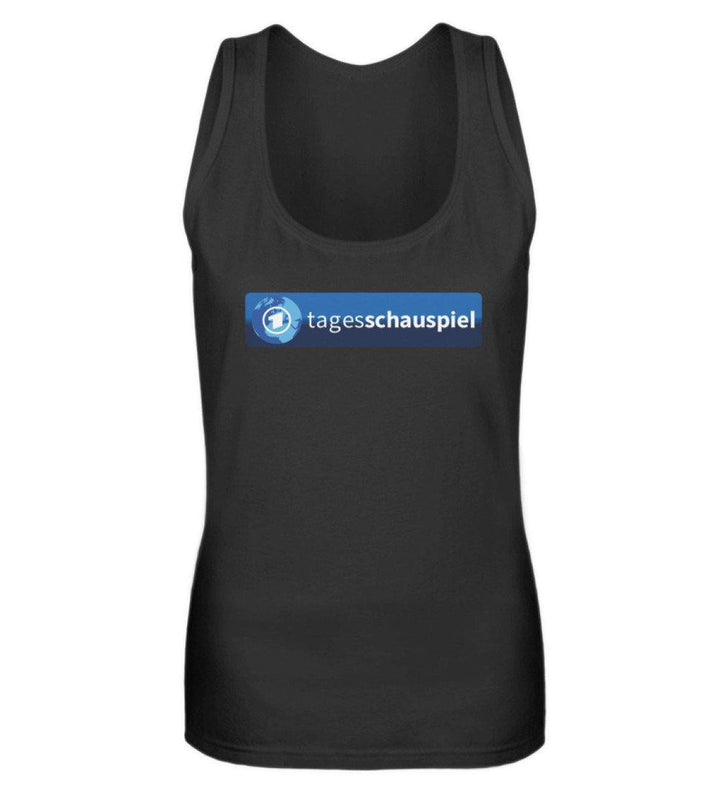 ADBUSTING & GUERILLA TANK TOP MÄDELS • TAGESSCHAUSPIEL LOGO-HARLEKINSHOP