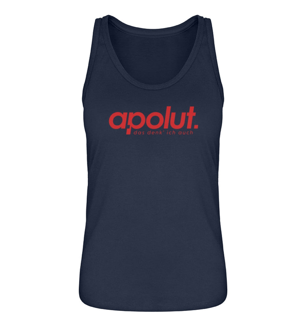 APOLUT ORGANIC TANK TOP MÄDELS • LOGO & CLAIM-HARLEKINSHOP