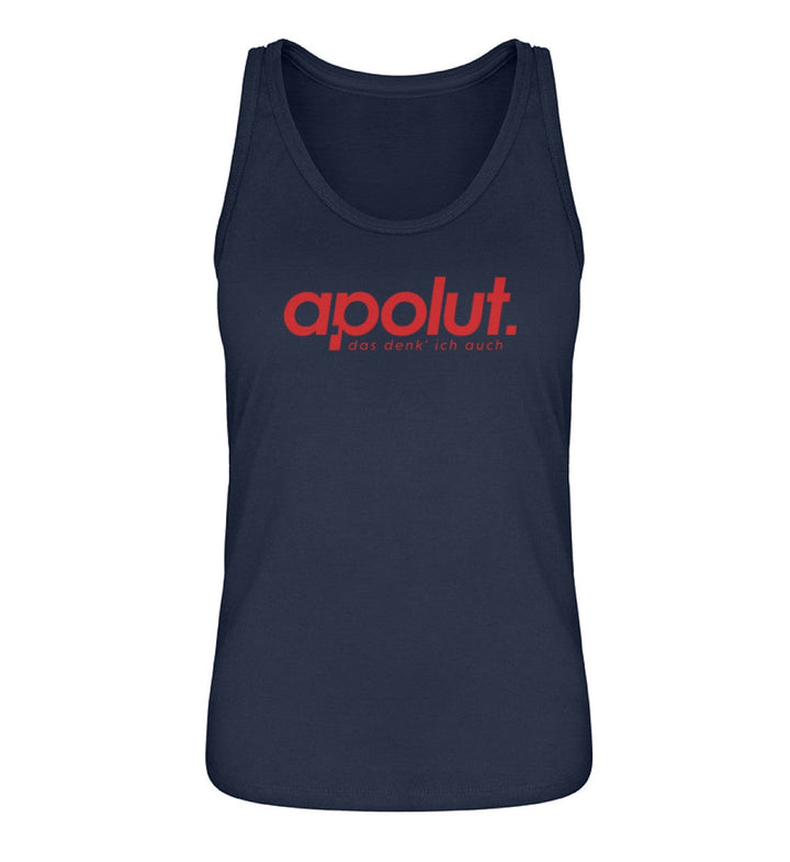 APOLUT ORGANIC TANK TOP MÄDELS • LOGO & CLAIM-HARLEKINSHOP