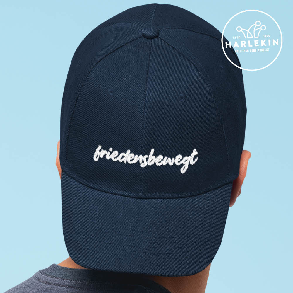 BASEBALL CAP • DIE MÖHRE: FRIEDENSBEWEGT // EDLER STICK