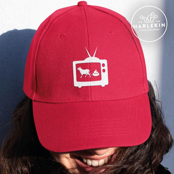 BASEBALL CAP • BULLSHIT MEDIA // EDLER STICK-HARLEKINSHOP