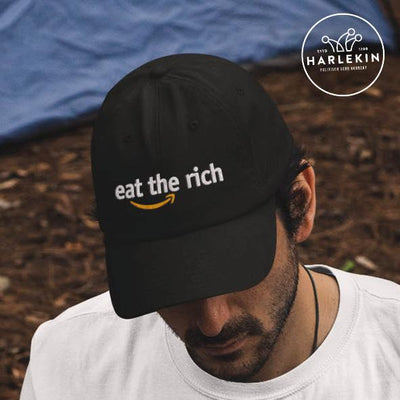 BASEBALL CAP • EAT THE RICH // EDLER STICK-HARLEKINSHOP