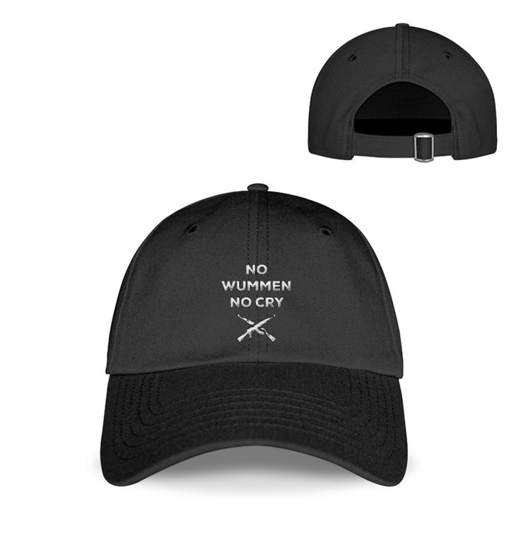 BASEBALL CAP • NO WUMMEN NO CRY // EDLER STICK-HARLEKINSHOP