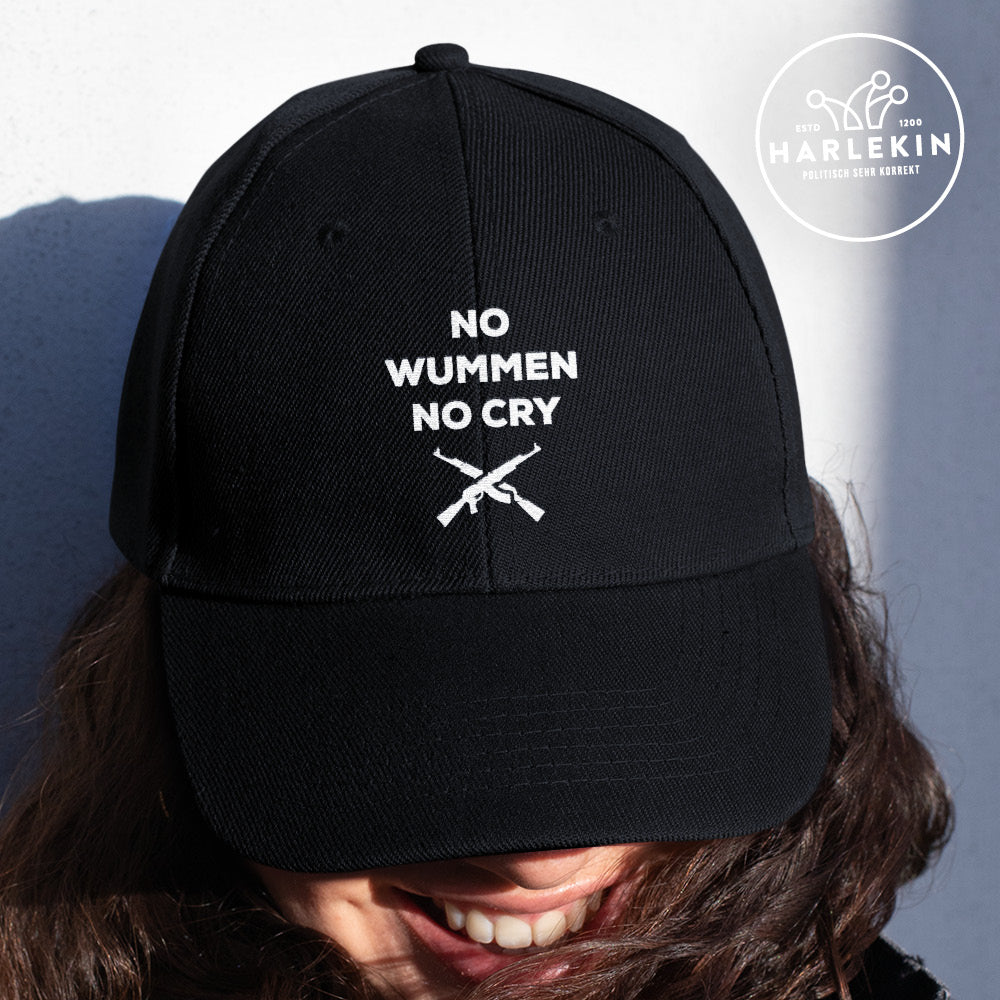 BASEBALL CAP • NO WUMMEN NO CRY // EDLER STICK-HARLEKINSHOP