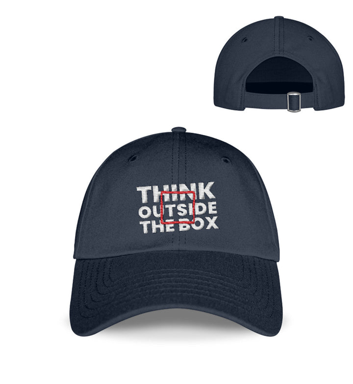 BASEBALL CAP • THINK OUTSIDE THE BOX // EDLER STICK-HARLEKINSHOP