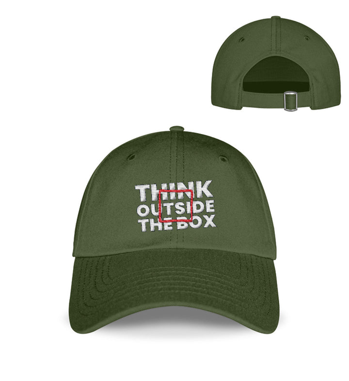 BASEBALL CAP • THINK OUTSIDE THE BOX // EDLER STICK-HARLEKINSHOP
