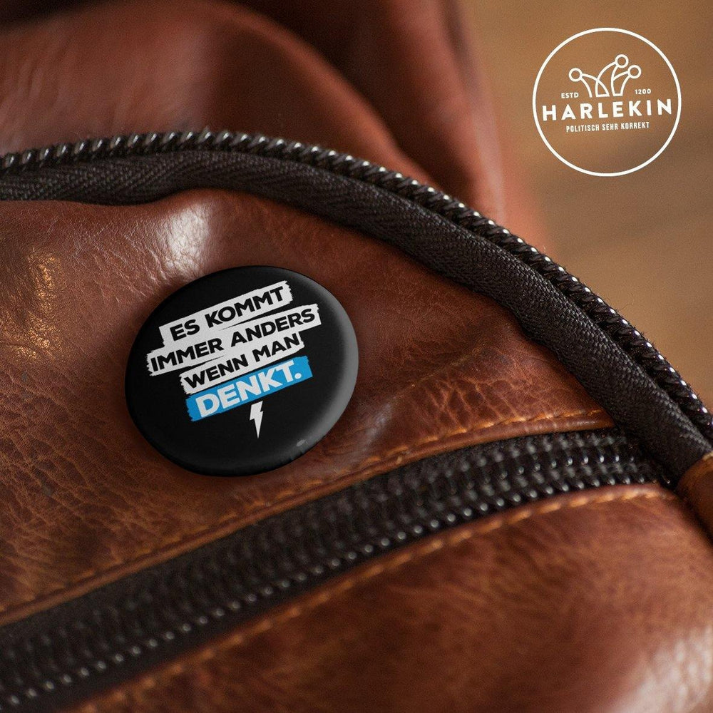 BUTTON • ES KOMMT IMMER ANDERS... (5 STK.)-HARLEKINSHOP