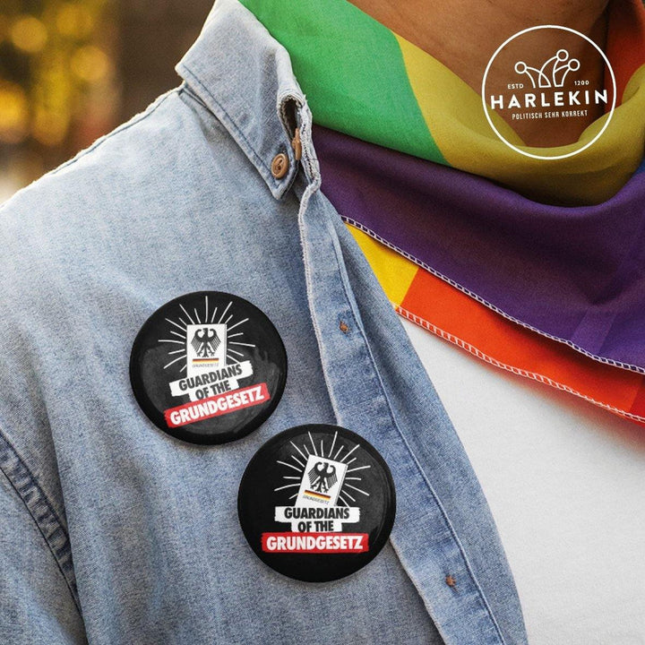 BUTTON • GUARDIANS OF THE GRUNDGESETZ (5 STK.)-HARLEKINSHOP