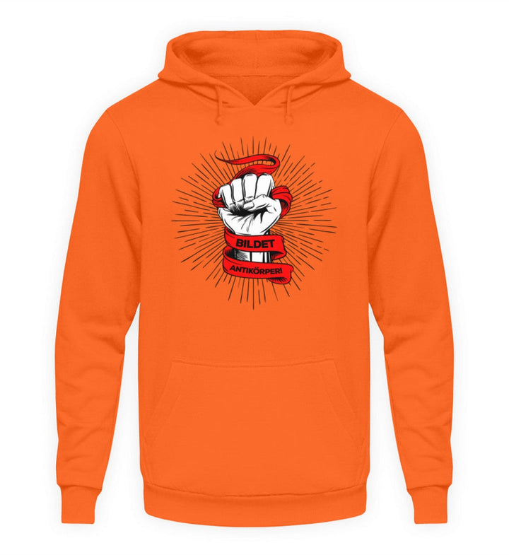 DEMOKR. WIDERSTAND HOODIE MÄDELS • BILDET ANTIKÖRPER! - hell-HARLEKINSHOP