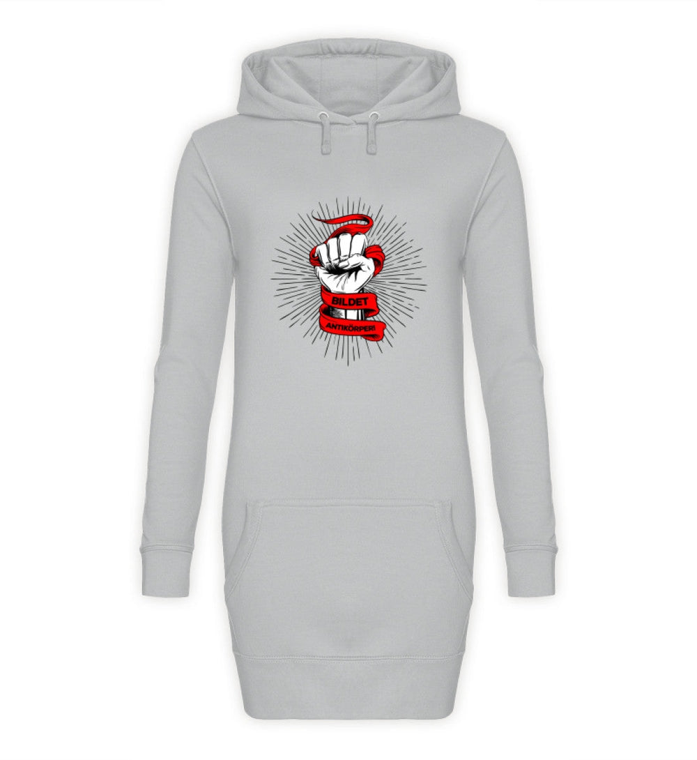 DEMOKR. WIDERSTAND HOODIEKLEID MÄDELS • BILDET ANTIKÖRPER! - HELL-HARLEKINSHOP