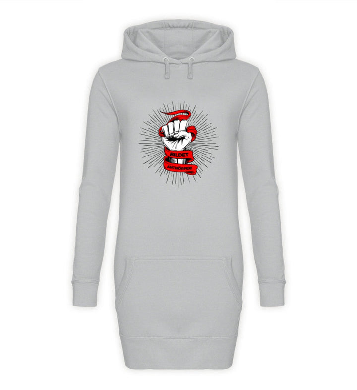 DEMOKR. WIDERSTAND HOODIEKLEID MÄDELS • BILDET ANTIKÖRPER! - HELL-HARLEKINSHOP