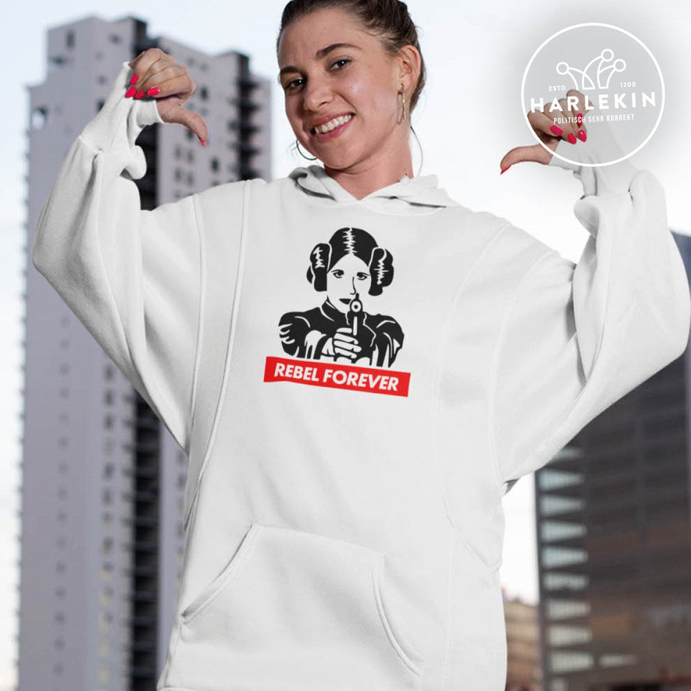 DEMOKR. WIDERSTAND HOODIEKLEID MÄDELS • REBEL FOREVER-HARLEKINSHOP