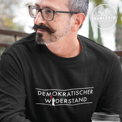 DEMOKR. WIDERSTAND ORGANIC SWEATER BUBEN • DEMOKRATISCHER WIDERSTAND-HARLEKINSHOP