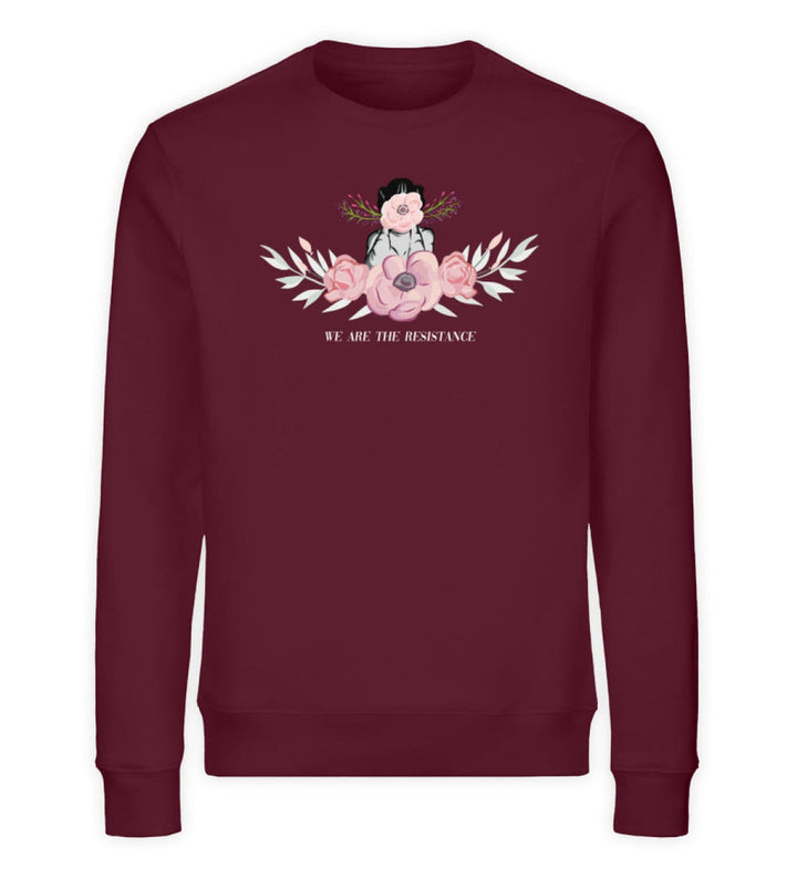 DEMOKR. WIDERSTAND ORGANIC SWEATER MÄDELS • FLOWER RESISTANCE-HARLEKINSHOP