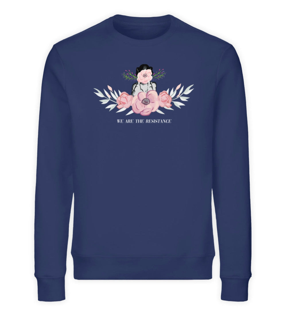 DEMOKR. WIDERSTAND ORGANIC SWEATER MÄDELS • FLOWER RESISTANCE-HARLEKINSHOP