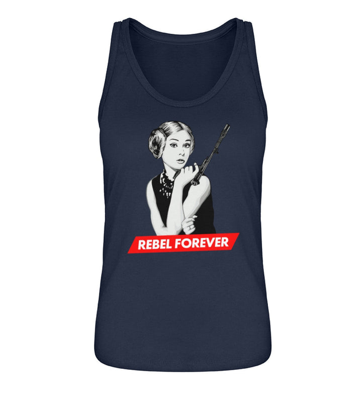 DEMOKR. WIDERSTAND ORGANIC TANK TOP MÄDELS • AUDREY / REBEL FOREVER-HARLEKINSHOP