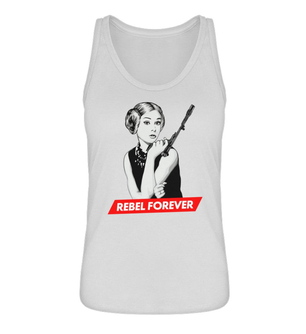 DEMOKR. WIDERSTAND ORGANIC TANK TOP MÄDELS • AUDREY / REBEL FOREVER-HARLEKINSHOP