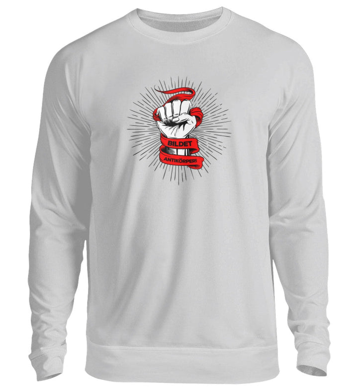 DEMOKR. WIDERSTAND SWEATER MÄDELS • BILDET ANTIKÖRPER! - HELL-HARLEKINSHOP