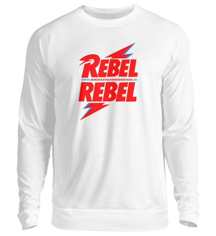 DEMOKR. WIDERSTAND SWEATER MÄDELS • REBEL REBEL - HELL-HARLEKINSHOP