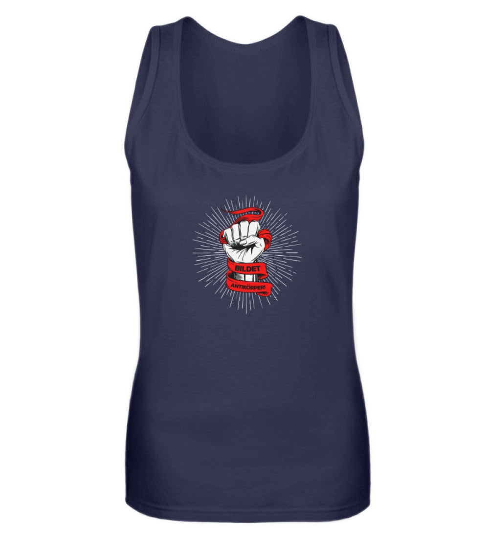 DEMOKR. WIDERSTAND TANK TOP MÄDELS • BILDET ANTIKÖRPER! - DUNKEL-HARLEKINSHOP