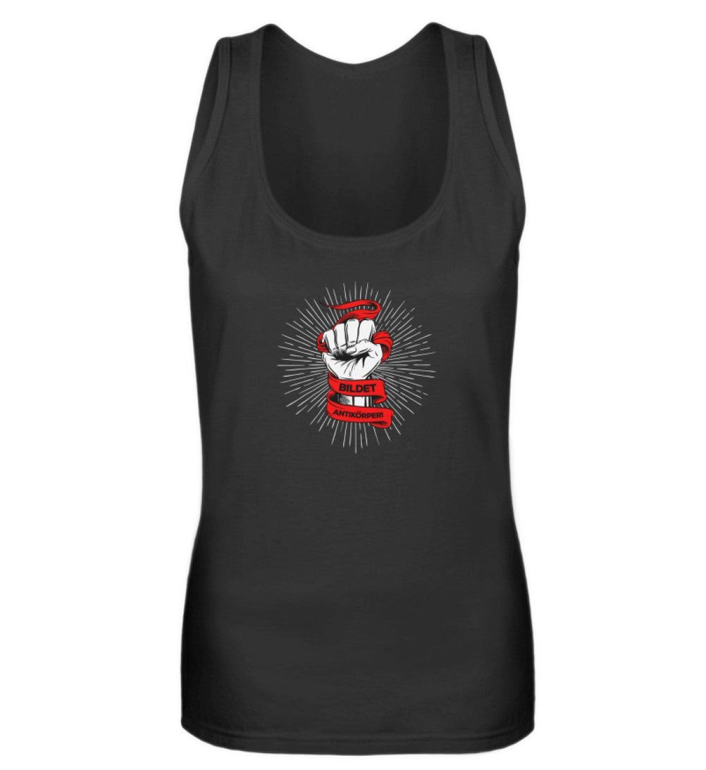 DEMOKR. WIDERSTAND TANK TOP MÄDELS • BILDET ANTIKÖRPER! - DUNKEL-HARLEKINSHOP