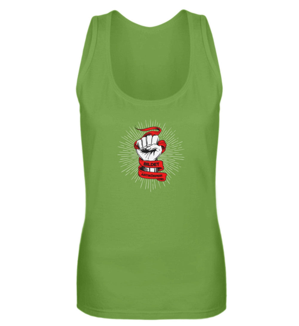 DEMOKR. WIDERSTAND TANK TOP MÄDELS • BILDET ANTIKÖRPER! - DUNKEL-HARLEKINSHOP