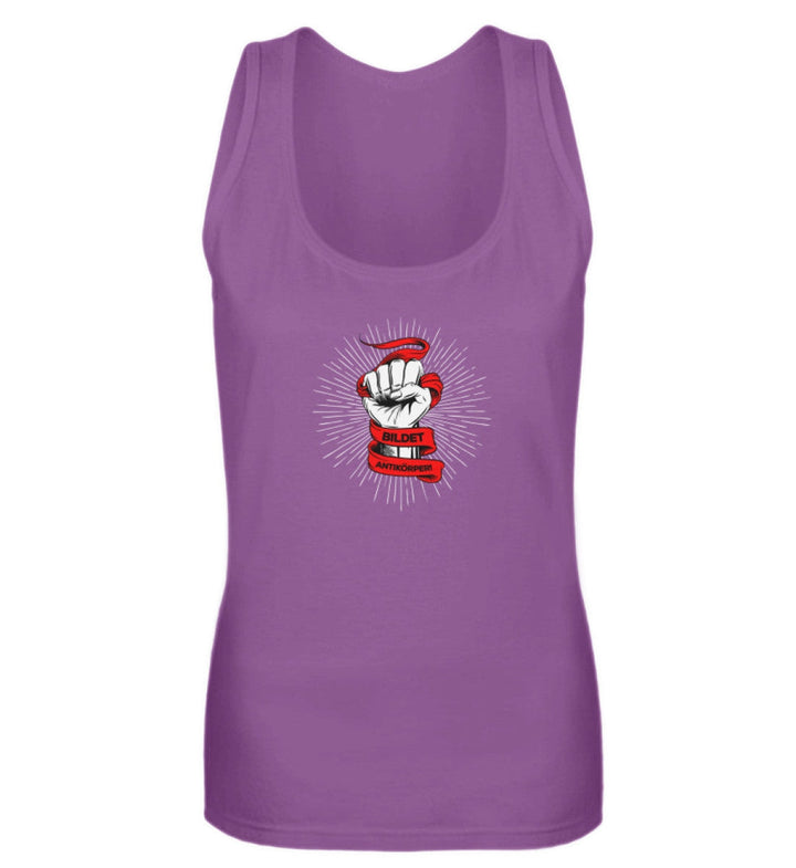 DEMOKR. WIDERSTAND TANK TOP MÄDELS • BILDET ANTIKÖRPER! - DUNKEL-HARLEKINSHOP