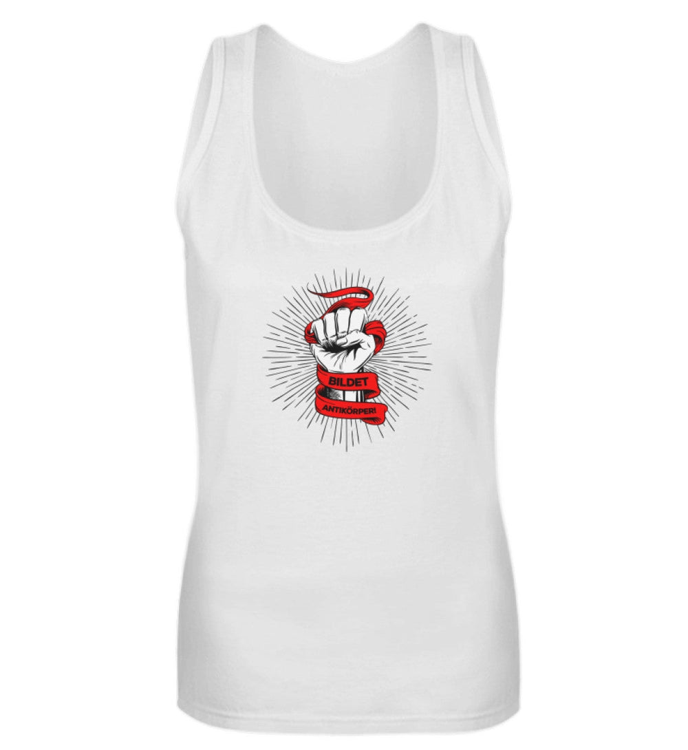 DEMOKR. WIDERSTAND TANK TOP MÄDELS • BILDET ANTIKÖRPER! - HELL-HARLEKINSHOP