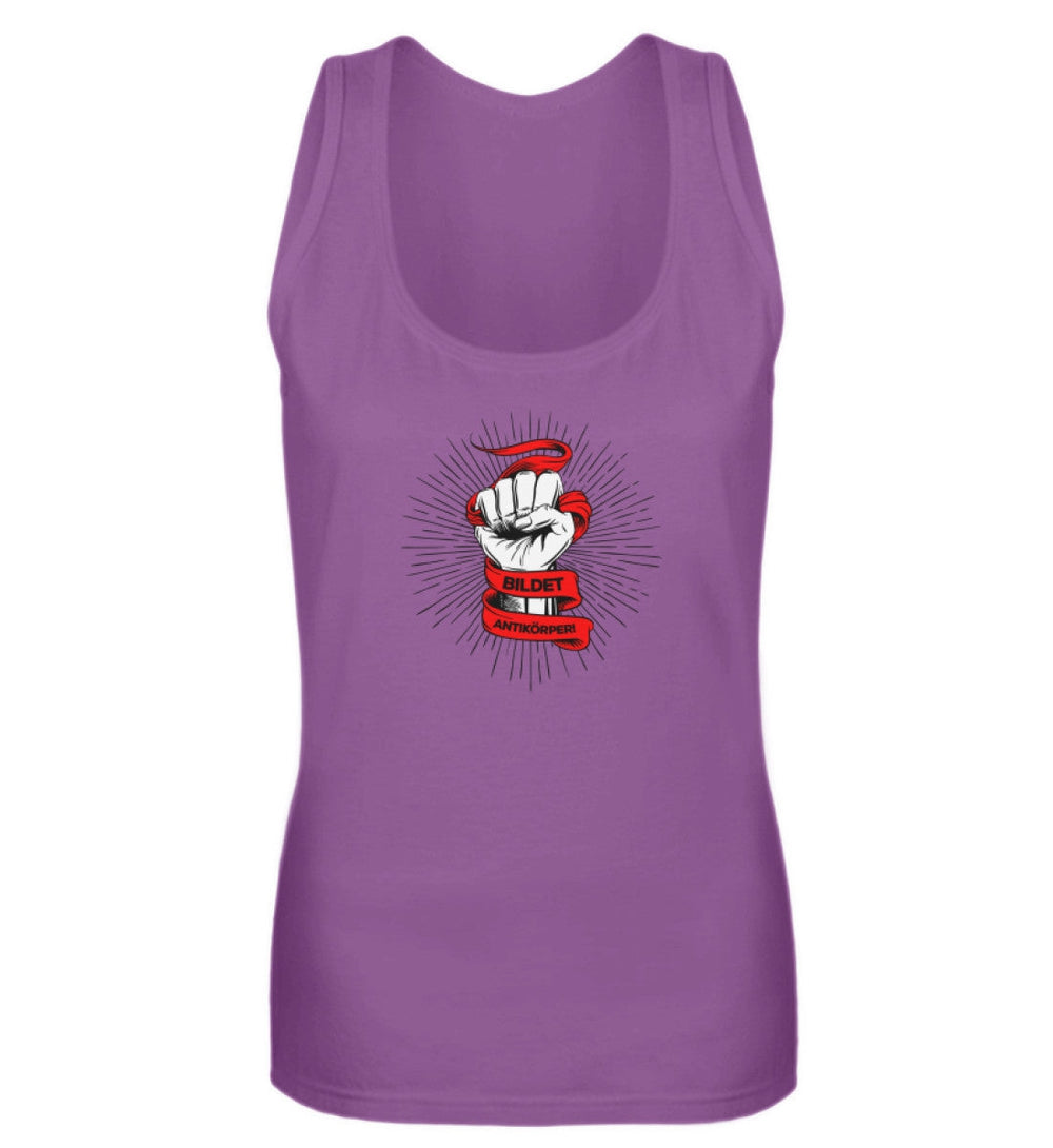 DEMOKR. WIDERSTAND TANK TOP MÄDELS • BILDET ANTIKÖRPER! - HELL-HARLEKINSHOP