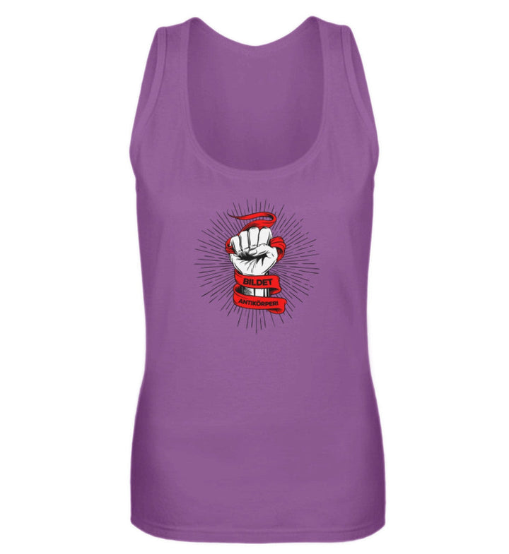 DEMOKR. WIDERSTAND TANK TOP MÄDELS • BILDET ANTIKÖRPER! - HELL-HARLEKINSHOP
