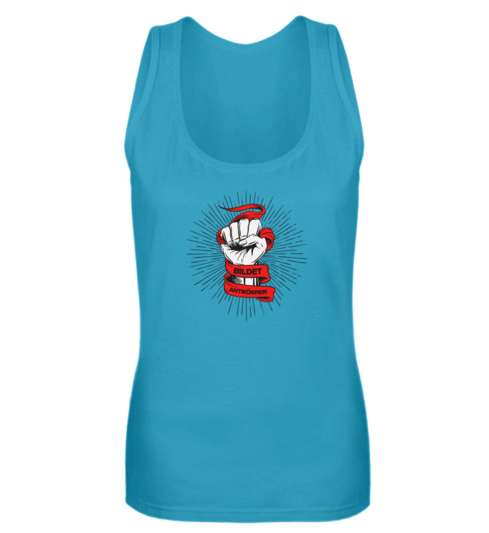 DEMOKR. WIDERSTAND TANK TOP MÄDELS • BILDET ANTIKÖRPER! - HELL-HARLEKINSHOP
